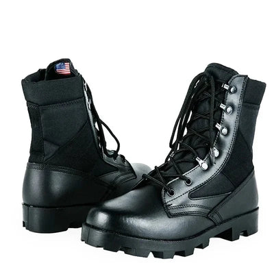 Male Outdoor Training Combat Hunting Boots Spring Autumn Men Jungle Hiking Sports Climbing Camping Breathable Camo Desert Shoes