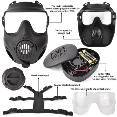 ACTION AIRSOFT 0 Masque à gaz protection GB Factory