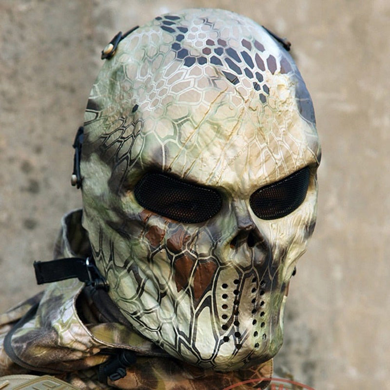 LEGEND AIRSOFT 0 Python Highland Masque intégral fantôme Python