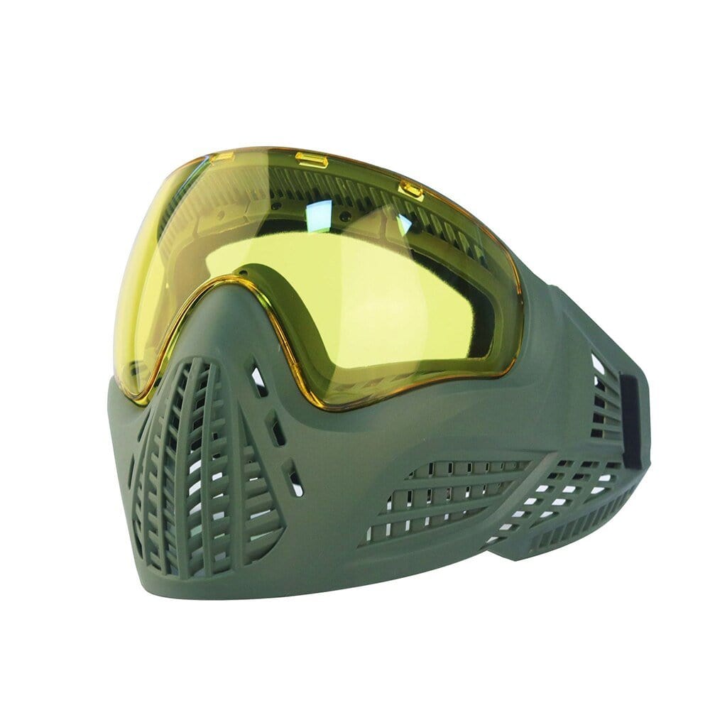 LEGEND AIRSOFT 0 Vert - Lunettes jaune Masque protection ARS P4 antibuée