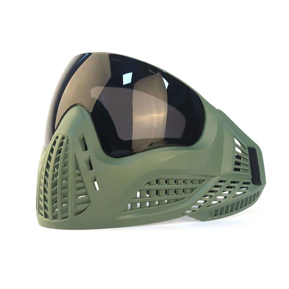 LEGEND AIRSOFT 0 Vert - Lunettes noir Masque protection ARS P4 antibuée