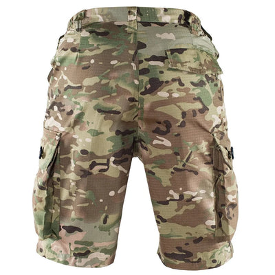 MEGE 2023 New Camouflage Casual Shorts Men Tactical Camo Cargo Short Pants Military Gym Running Hiking Short Sets Streetwear