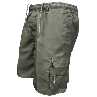 Men Military Tactical Shorts Summer Loose Casual Cargo Shorts Multi Pocket Outdoor Jogging Sweatpants Hiking Pants XXL / army green