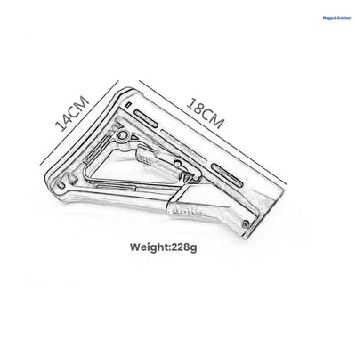MGP  Nylon CTR Cheek Riser For Non GunStock Stock ButtonStock AR 15 M4 EnHancer Hunting Accessories Outdoor Tactical