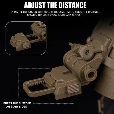 Militar Airsoft Helmet L4G69 NVG Night Vision Goggle Mount For PVS15 PVS18 PGPNVG18 Hunting Tactical Paintball Fast Helmet