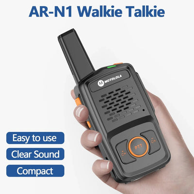 Mini Walkie Talkie Motolola 16 Channels Professional MT-N1 UHF 400-470MHZ Match Baofeng Two Way Radio