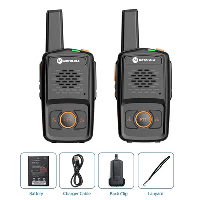 Mini Walkie Talkie Motolola 16 Channels Professional MT-N1 UHF 400-470MHZ Match Baofeng Two Way Radio 2Pcs / USB Plug