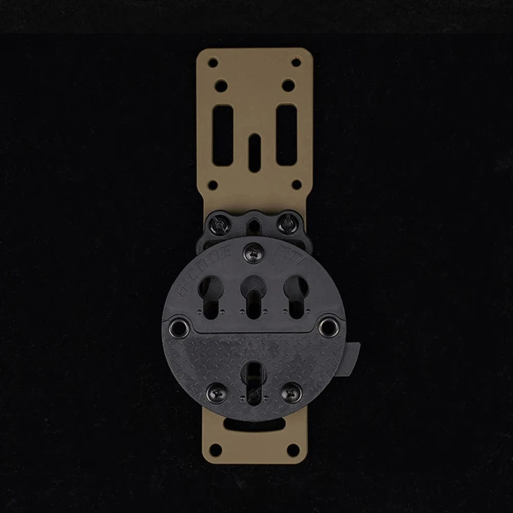 Modular Holster Adapter Platform Compatible G-code Series Quick Release Holster Adaptor QLS Militaty Airsoft Holster Accessories GB-ACC-18 BLK