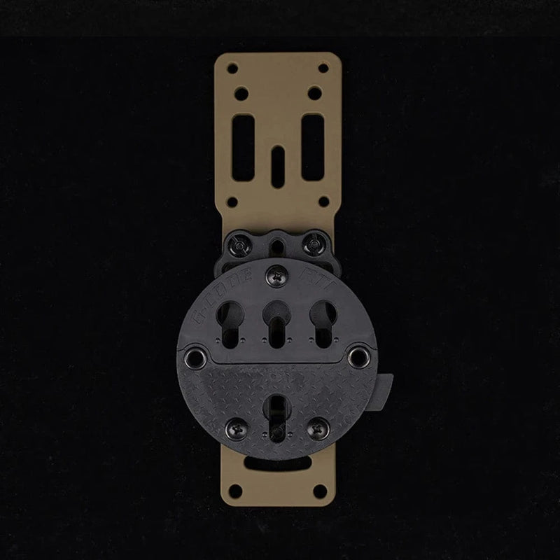 Modular Holster Adapter Platform Compatible G-code Series Quick Release Holster Adaptor QLS Militaty Airsoft Holster Accessories GB-ACC-18 BLK