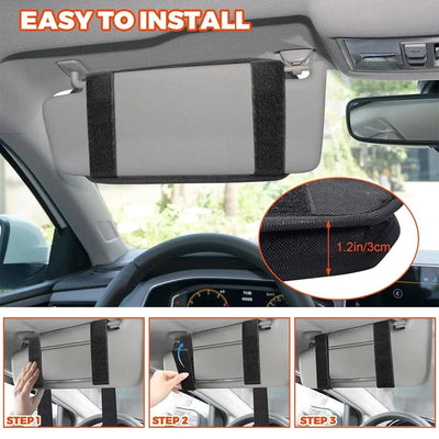 Molle Car Sun Visor Organizer Universal Car Auto Panel EDC Tool Pouch Holder Case for Car Accessories Molle Hunting Gears Bag