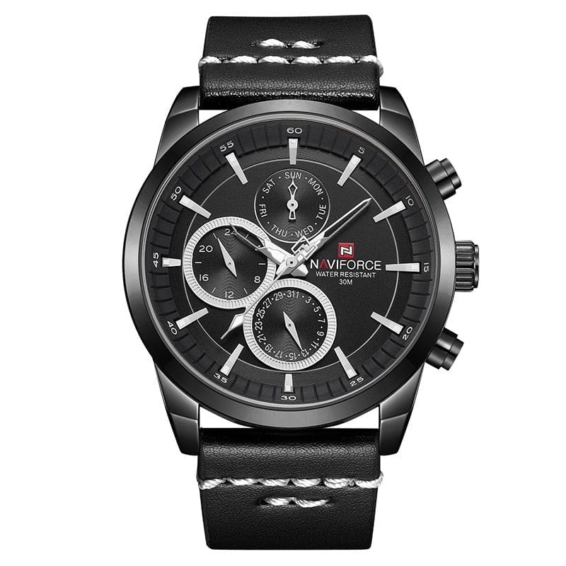 NAVIFORCE 0 Montre étanche Quartz NAVIFORCE noir