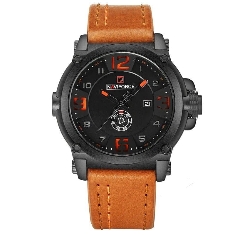 NAVIFORCE Montre Extractor NaviForce noir/marron