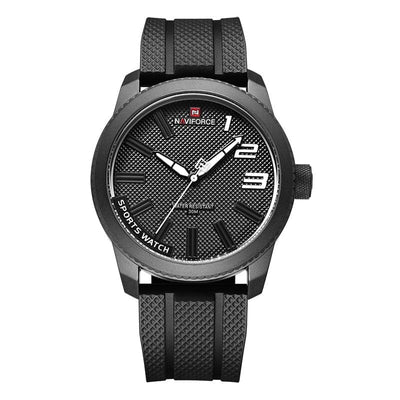 NAVIFORCE 0 Montre NaviForce NF9222L silicone noir