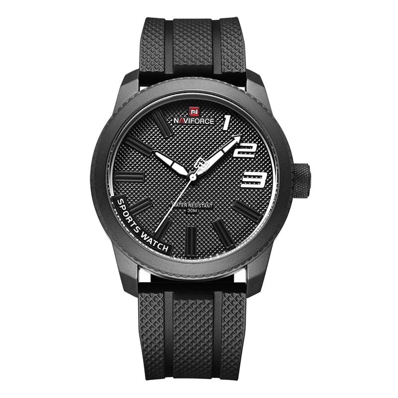 NAVIFORCE 0 Montre NaviForce NF9222L silicone noir