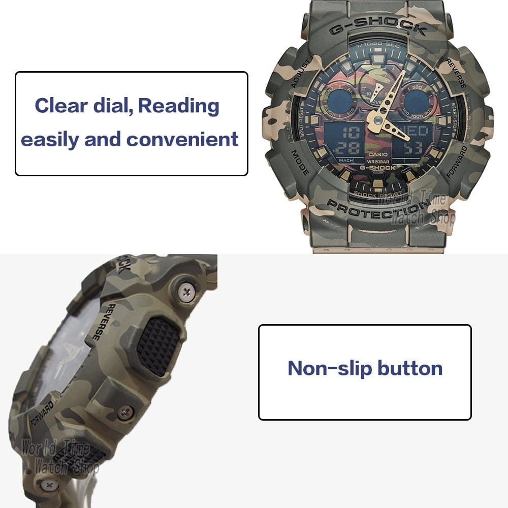 ACTION AIRSOFT 0 Montre Protector G-SHOCK Camo Limited Edition