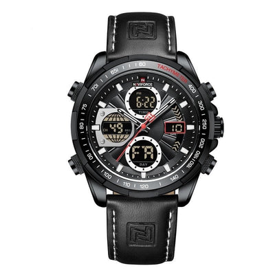 ACTION AIRSOFT Montre TachMeter étanche NAVIFORCE noir