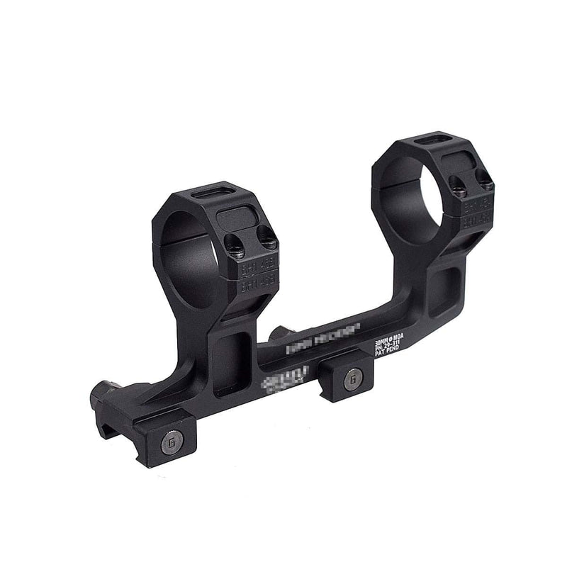 ACTION AIRSOFT 0 Black Monture QD Picatinny 20 mm AR15 30mm