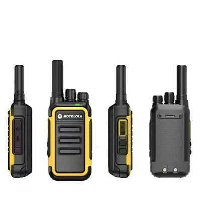 MOTOLOLA F1 Walkie Talkie  Portable Two-Way Radio UHF Transceiver Set Walkie-talkies Radio Walkie Talkie Long Range COD