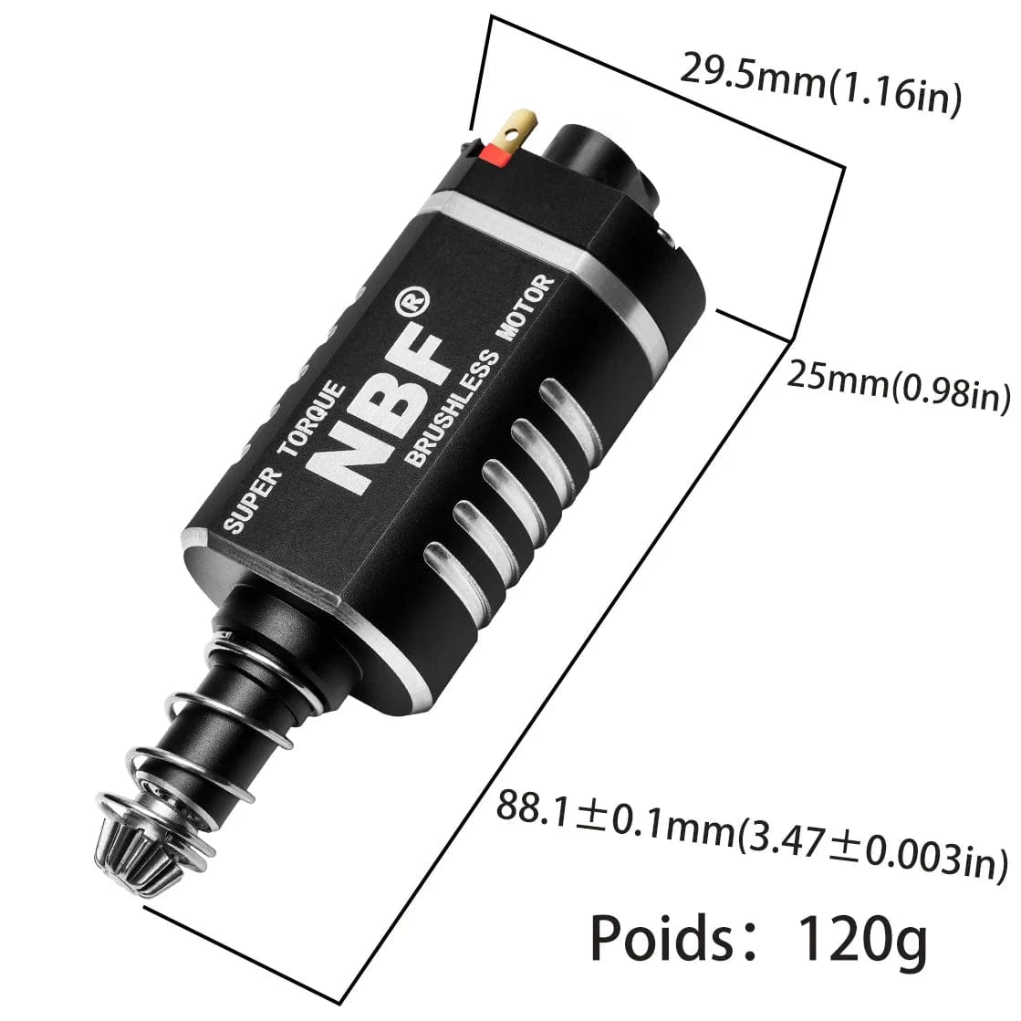 NBF 4.0 Wholesale AEG Brushless Airsoft Motor Mosfet Airsoft Gearbox V2 Parts Combo Rc CNC DC BLDC Engine Toy Accessories