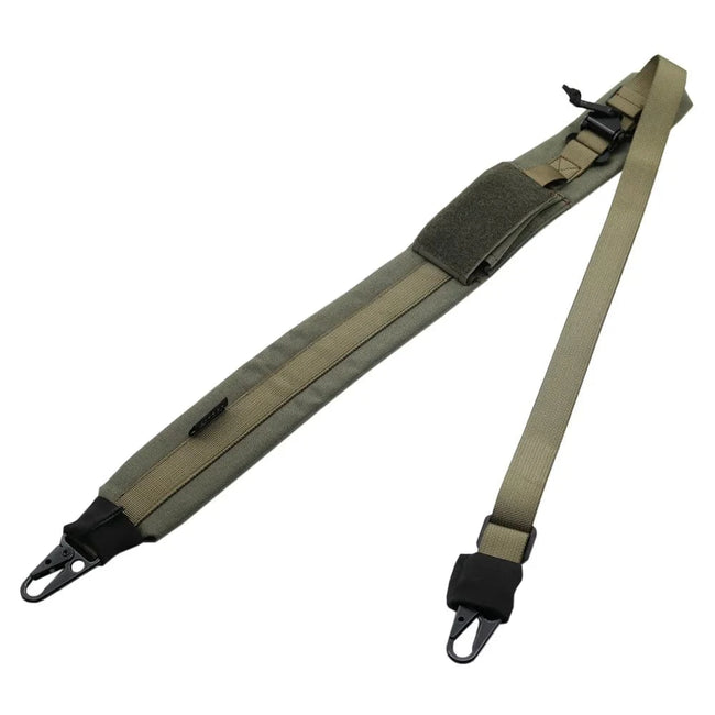 New Style Tactical Gun Sling Strap 2 Point Padded Shooting Gun Sling 500D Nylon Hunting Shooting Rifle Sling OD