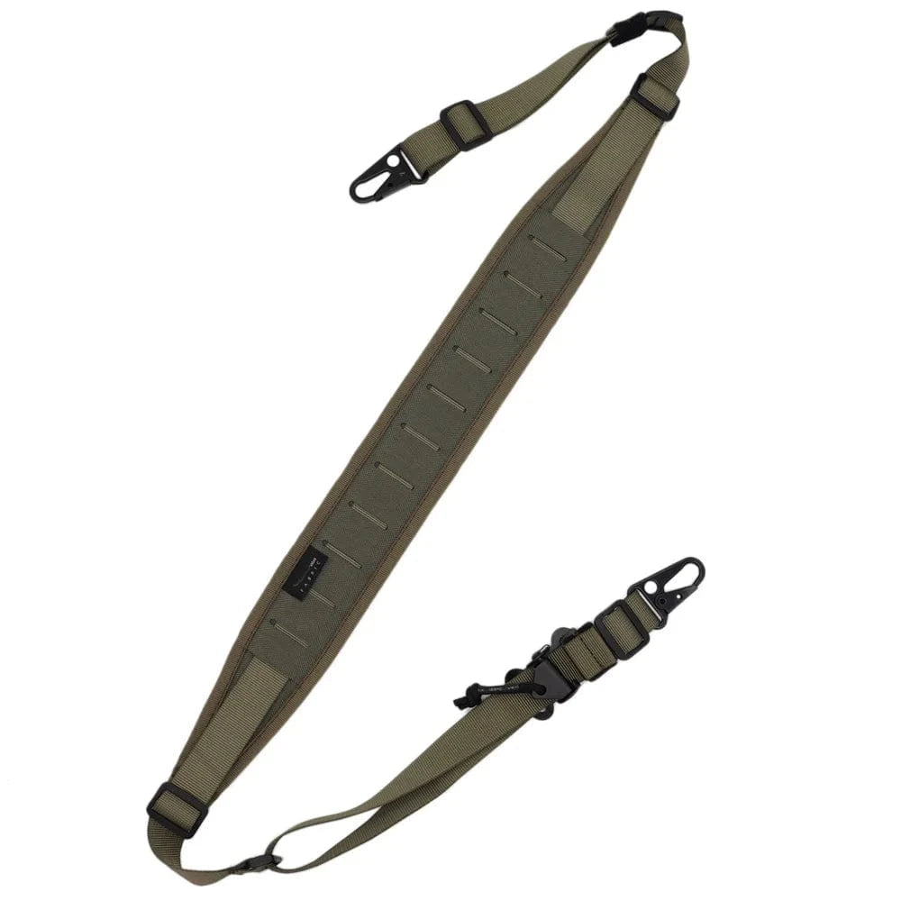New Tactical Modular Rifle Sling Strap Removable 2 Point / 1 Point 2.25" Wide Padded Shooting Gun Sling Hunting Rifle Accessorie