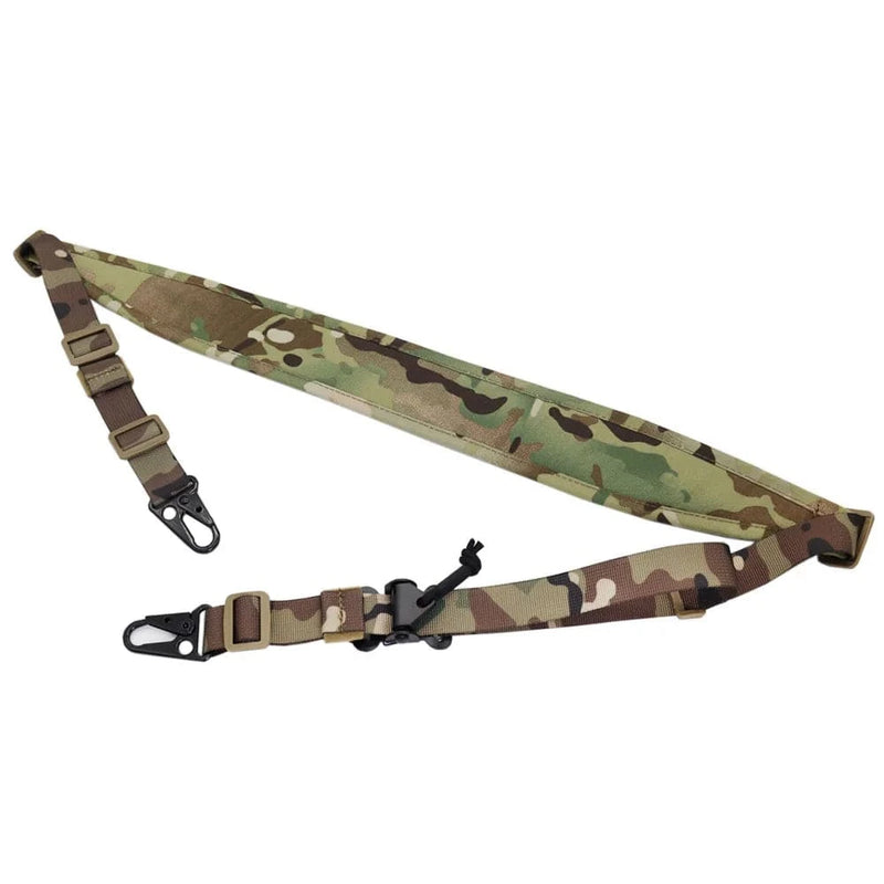 New Tactical Modular Rifle Sling Strap Removable 2 Point / 1 Point 2.25" Wide Padded Shooting Gun Sling Hunting Rifle Accessorie