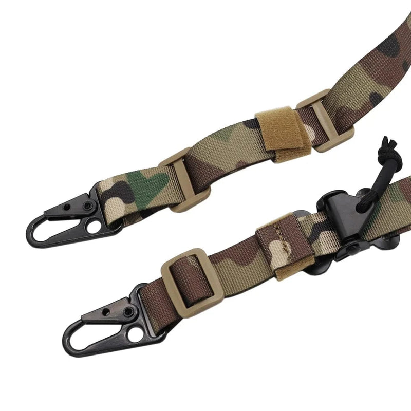 New Tactical Modular Rifle Sling Strap Removable 2 Point / 1 Point 2.25" Wide Padded Shooting Gun Sling Hunting Rifle Accessorie