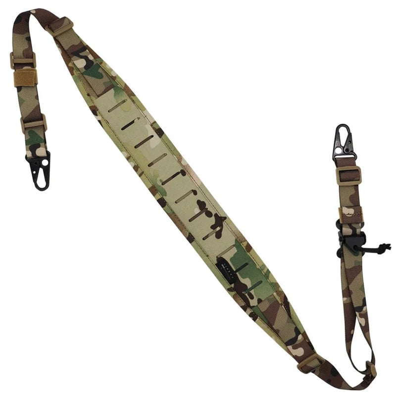 New Tactical Modular Rifle Sling Strap Removable 2 Point / 1 Point 2.25" Wide Padded Shooting Gun Sling Hunting Rifle Accessorie