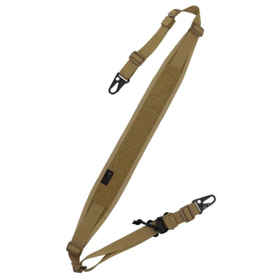 New Tactical Modular Rifle Sling Strap Removable 2 Point / 1 Point 2.25" Wide Padded Shooting Gun Sling Hunting Rifle Accessorie KH