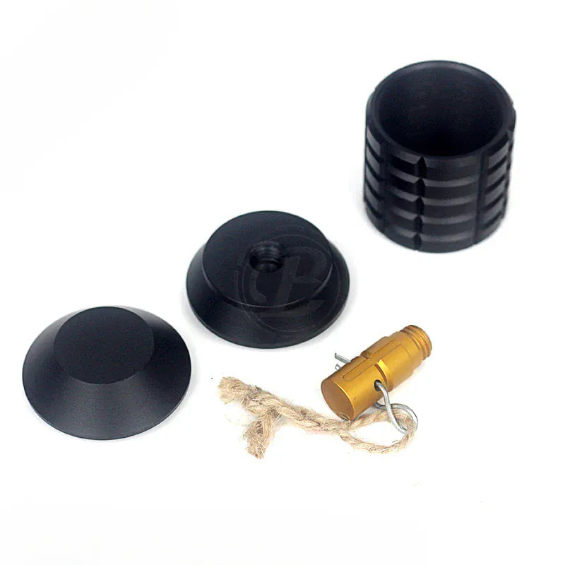 No Function Metal Version CNC Type 97 Static Collection Model Toy Canister Aids Handicrafts Film and Television Props Black