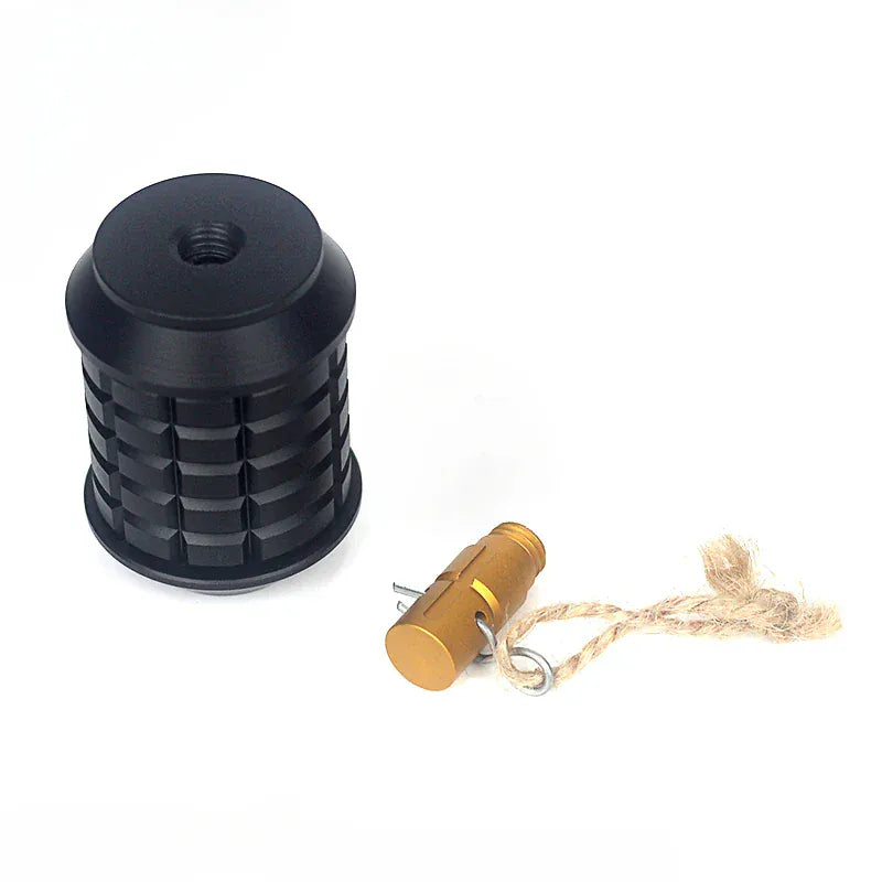 No Function Metal Version CNC Type 97 Static Collection Model Toy Canister Aids Handicrafts Film and Television Props Black