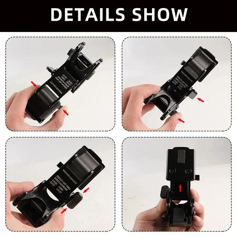 NVG PVS-7 PVS14 Base Install FAST Helmets Mount KIT Tactical Night Vision Goggle Monocular Mount Helmet Accessories Black