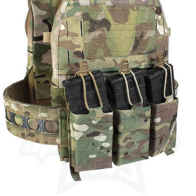 OPHIDIAN V5 PC Triple Magazine Panel Triple 5.56 Magazine Pouch Front Panel Laser Cut Hunting Gear
