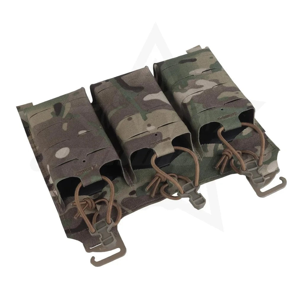 OPHIDIAN V5 PC Triple Magazine Panel Triple 5.56 Magazine Pouch Front Panel Laser Cut Hunting Gear