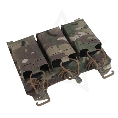 OPHIDIAN V5 PC Triple Magazine Panel Triple 5.56 Magazine Pouch Front Panel Laser Cut Hunting Gear
