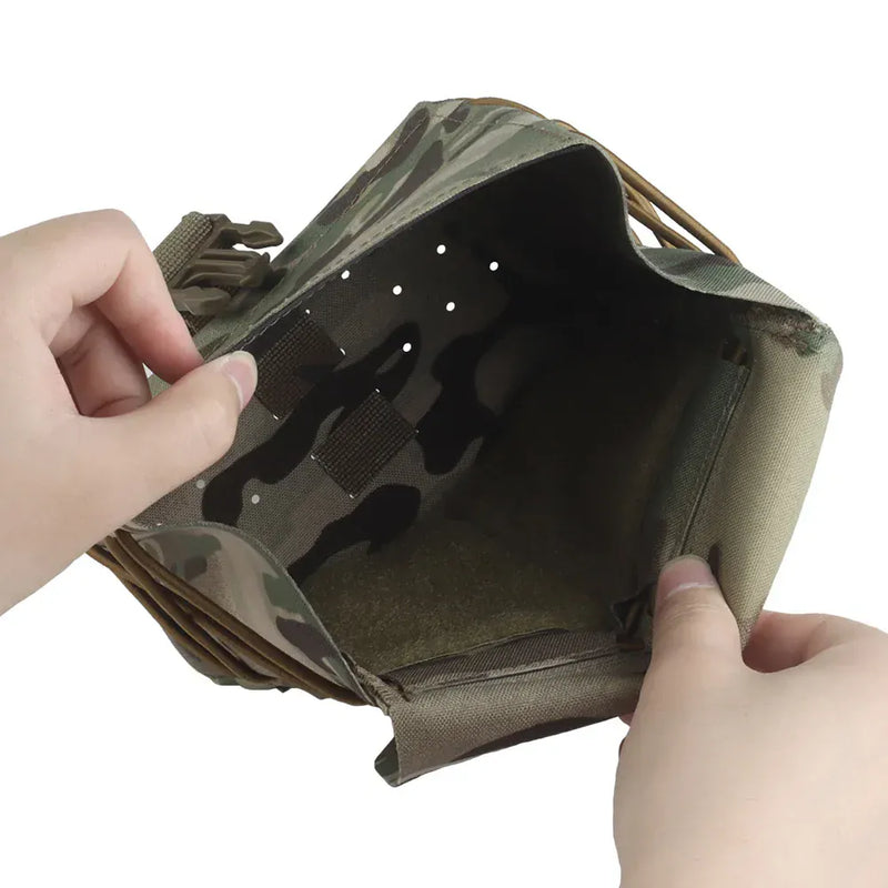 OPHIDIANTAC ARC Machine Gun Mag Pack MOLLE High Capacity Elastic Rope Attachment Pack Airsoft Wild Hunting Shooting