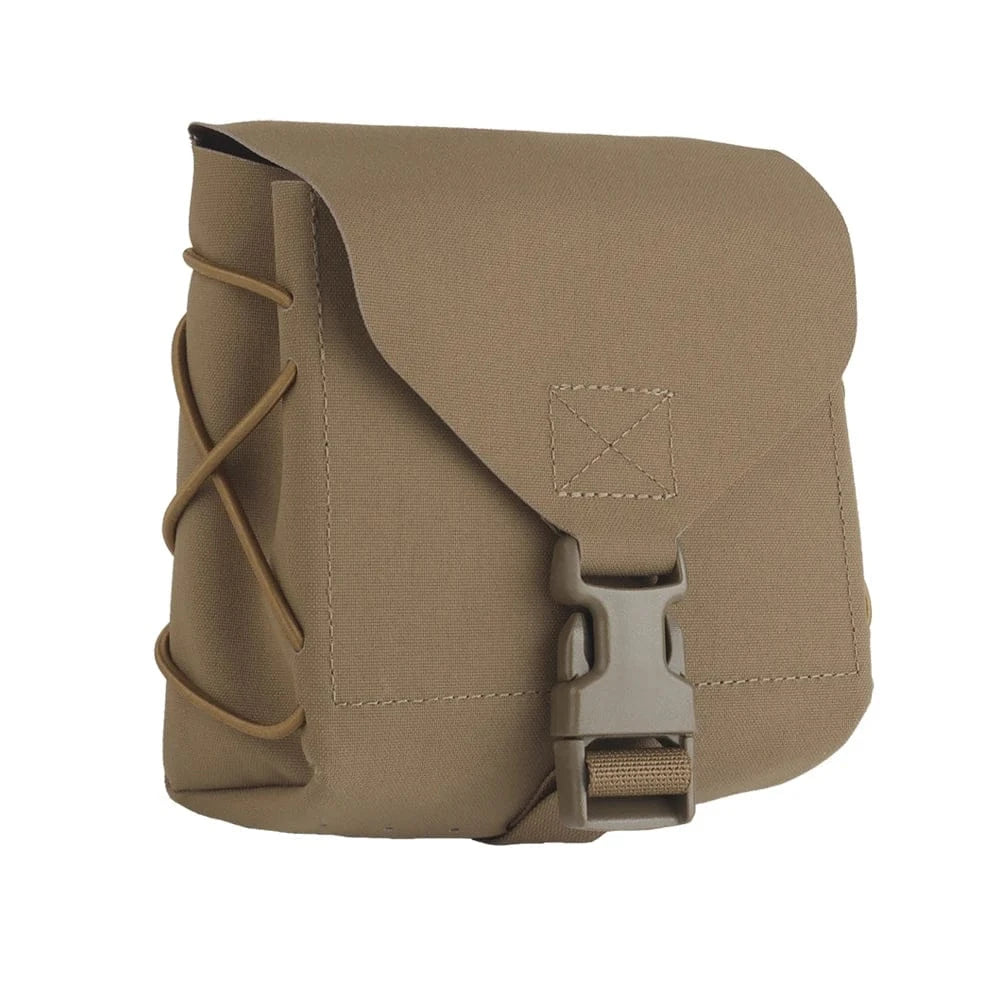 OPHIDIANTAC ARC Machine Gun Mag Pack MOLLE High Capacity Elastic Rope Attachment Pack Airsoft Wild Hunting Shooting CB