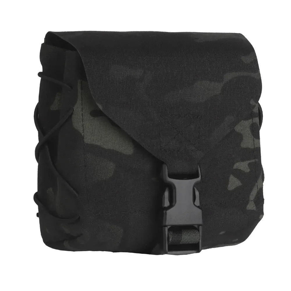 OPHIDIANTAC ARC Machine Gun Mag Pack MOLLE High Capacity Elastic Rope Attachment Pack Airsoft Wild Hunting Shooting MCBK