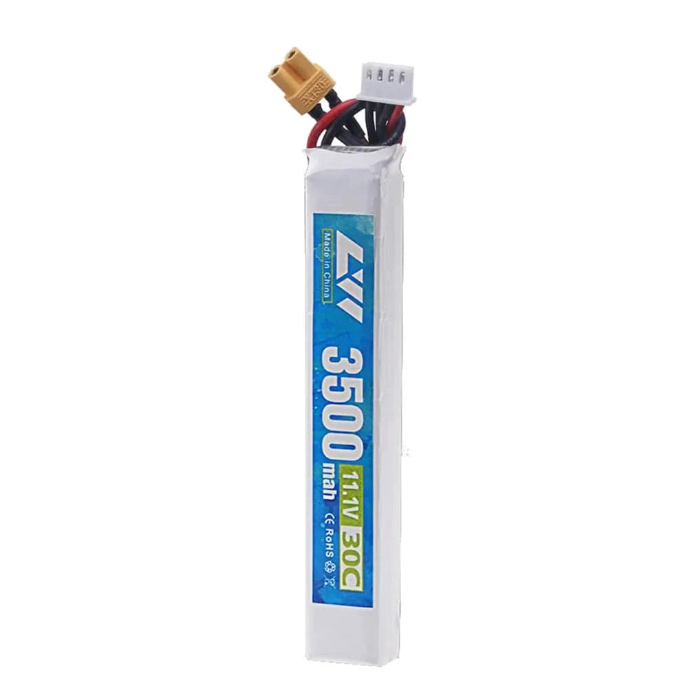 Original LiPo battery 11.1V 3S 3500mAh 30C 5020120 for RC Water Gun Airsoft BB Air Pistol Electric Toys Guns Parts 1pcs 3500mah-XT30