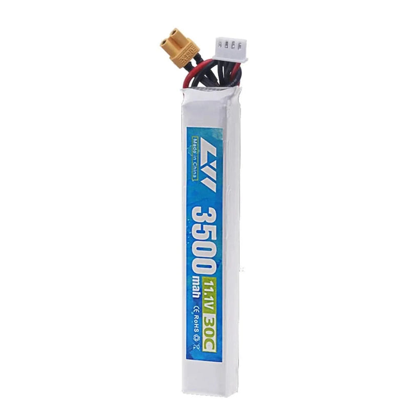 Original LiPo battery 11.1V 3S 3500mAh 30C 5020120 for RC Water Gun Airsoft BB Air Pistol Electric Toys Guns Parts 1pcs 3500mah-XT30
