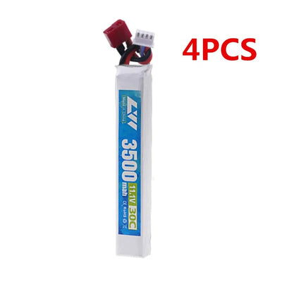 Original LiPo battery 11.1V 3S 3500mAh 30C 5020120 for RC Water Gun Airsoft BB Air Pistol Electric Toys Guns Parts 4pcs 3500mah-T