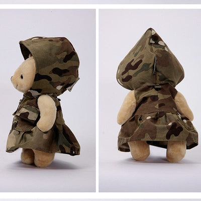 ACTION AIRSOFT 0 Fille Ours peluche vêtement camo détachable