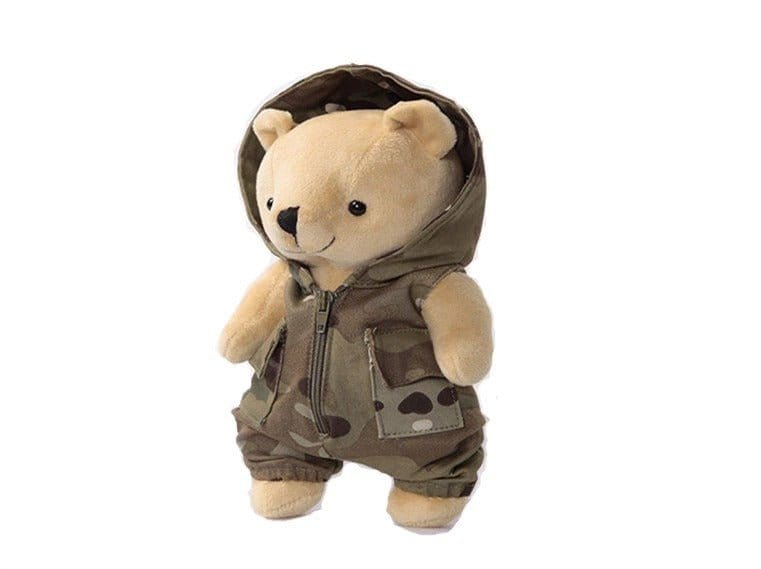 ACTION AIRSOFT 0 Ours peluche vêtement camo détachable