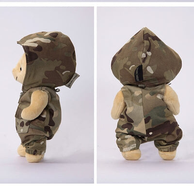 ACTION AIRSOFT 0 Ours peluche vêtement camo détachable