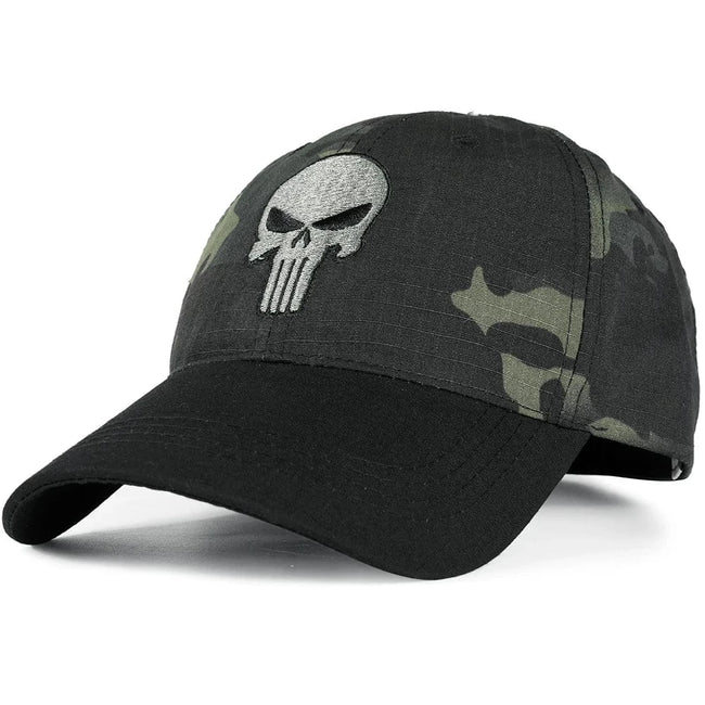 Outdoor Camouflage Adjustable Caps Sunscreen Tactical Trucker Hat Camo Snapback Hunting Camping Fishing Sport Cycling Hiking Cap 01