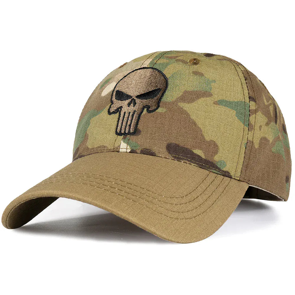 Outdoor Camouflage Adjustable Caps Sunscreen Tactical Trucker Hat Camo Snapback Hunting Camping Fishing Sport Cycling Hiking Cap 02