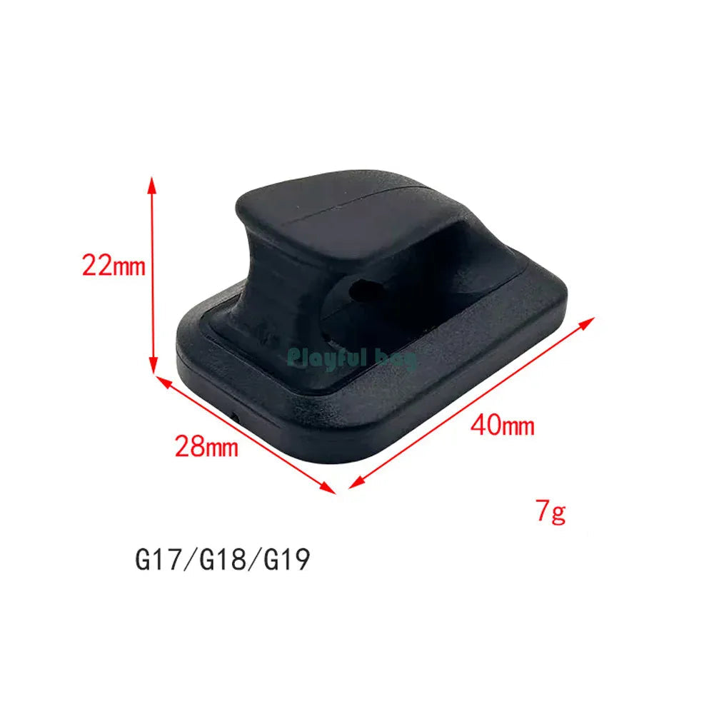 P1/G17/KSC/TM Nylon Fast Draw Magazine Grip Sleeve - 9MM Mag Quick Pull Platform Airsoft Accessory AQB229