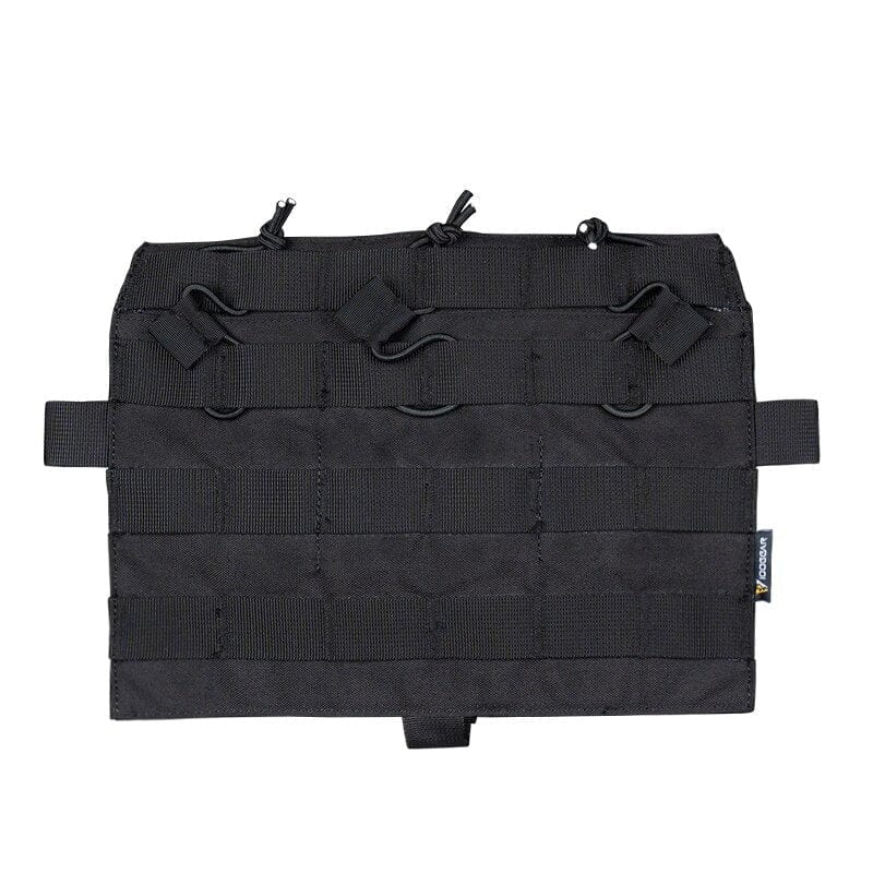 ACTION AIRSOFT 0 Black Panneau avant Molle triple AVS JPC2.0