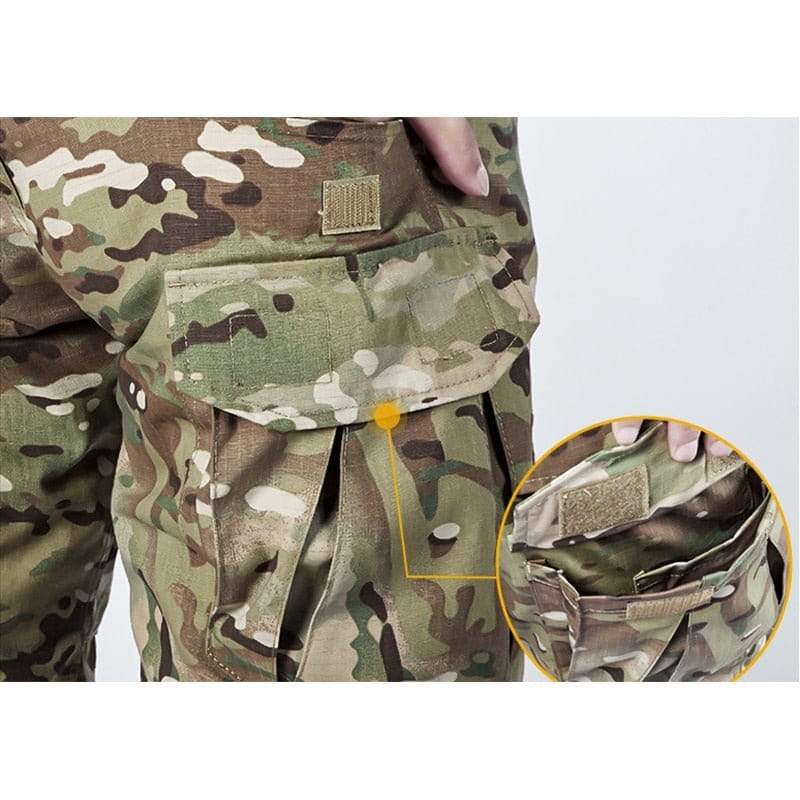 Pantalon combat genouillères OTS