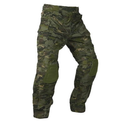 ACTION AIRSOFT 0 Multicam green / S (55kg-65kg) Pantalon combat genouillères OTS